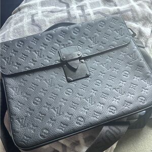 Louis Vuitton briefcase, computer bag, cross body. Brand new.